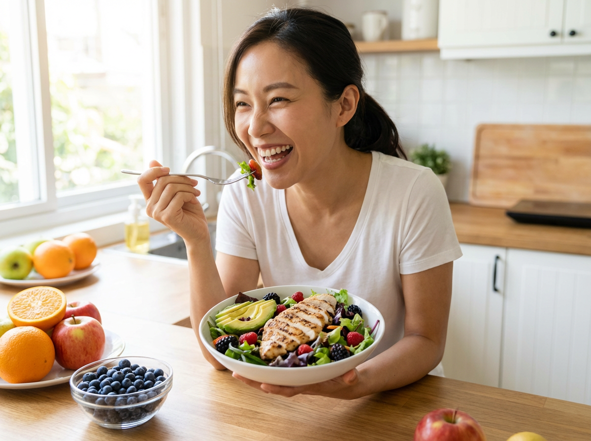 Healthy diet for boosting immune system against fungus.