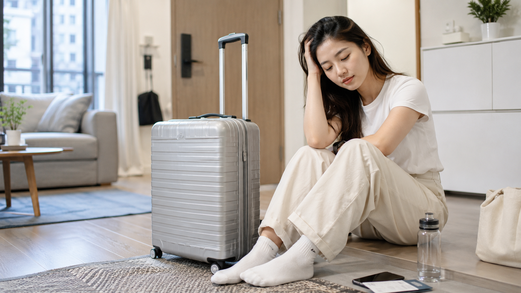 去完旅行返嚟,點解仲攰過未出發?