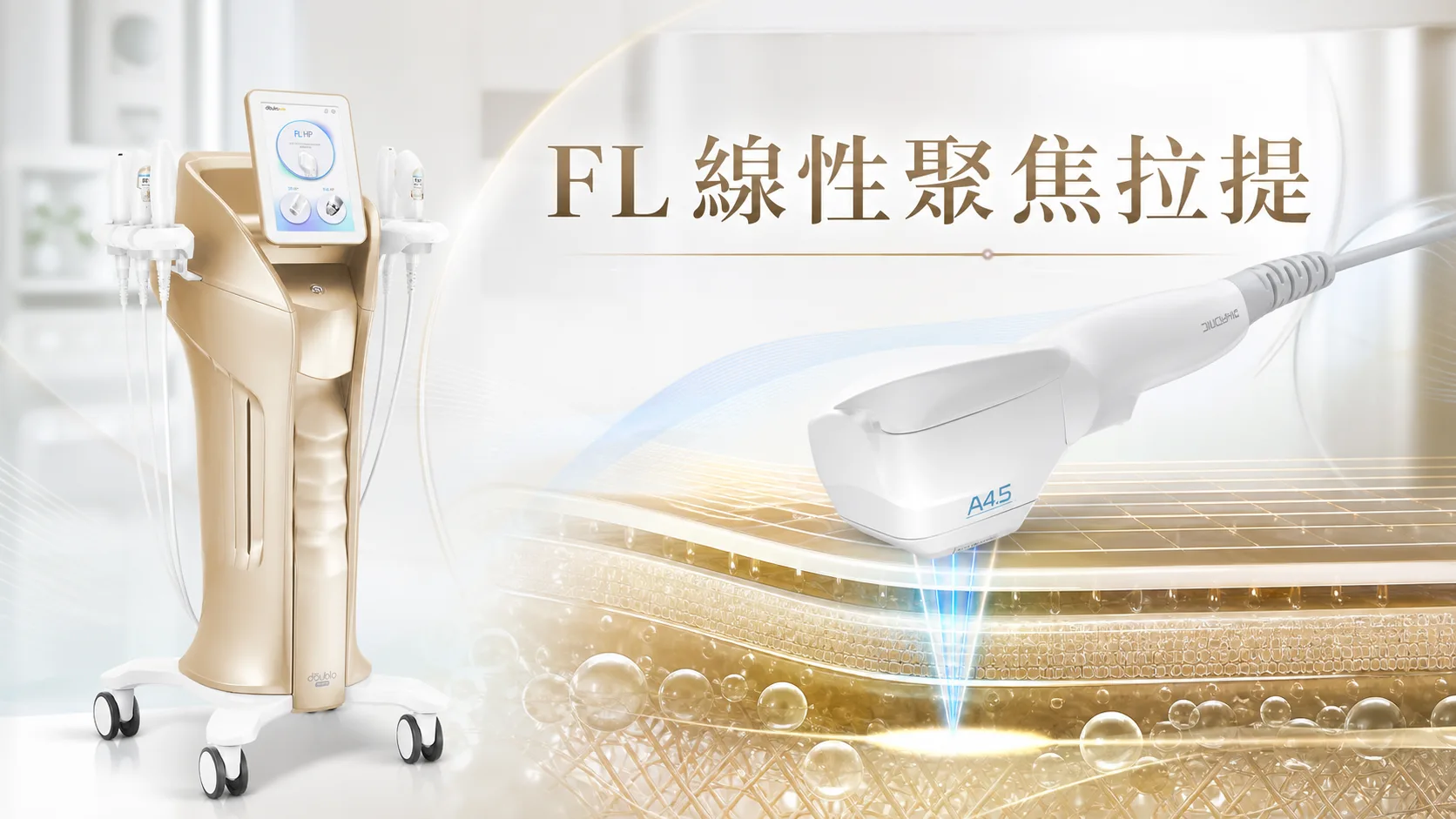 FL 線性聚焦拉提是什麼？NEW DOUBLO 2.0 如何做到分層面部及身體管理 - NEW DOUBLO 2.0 文章封面