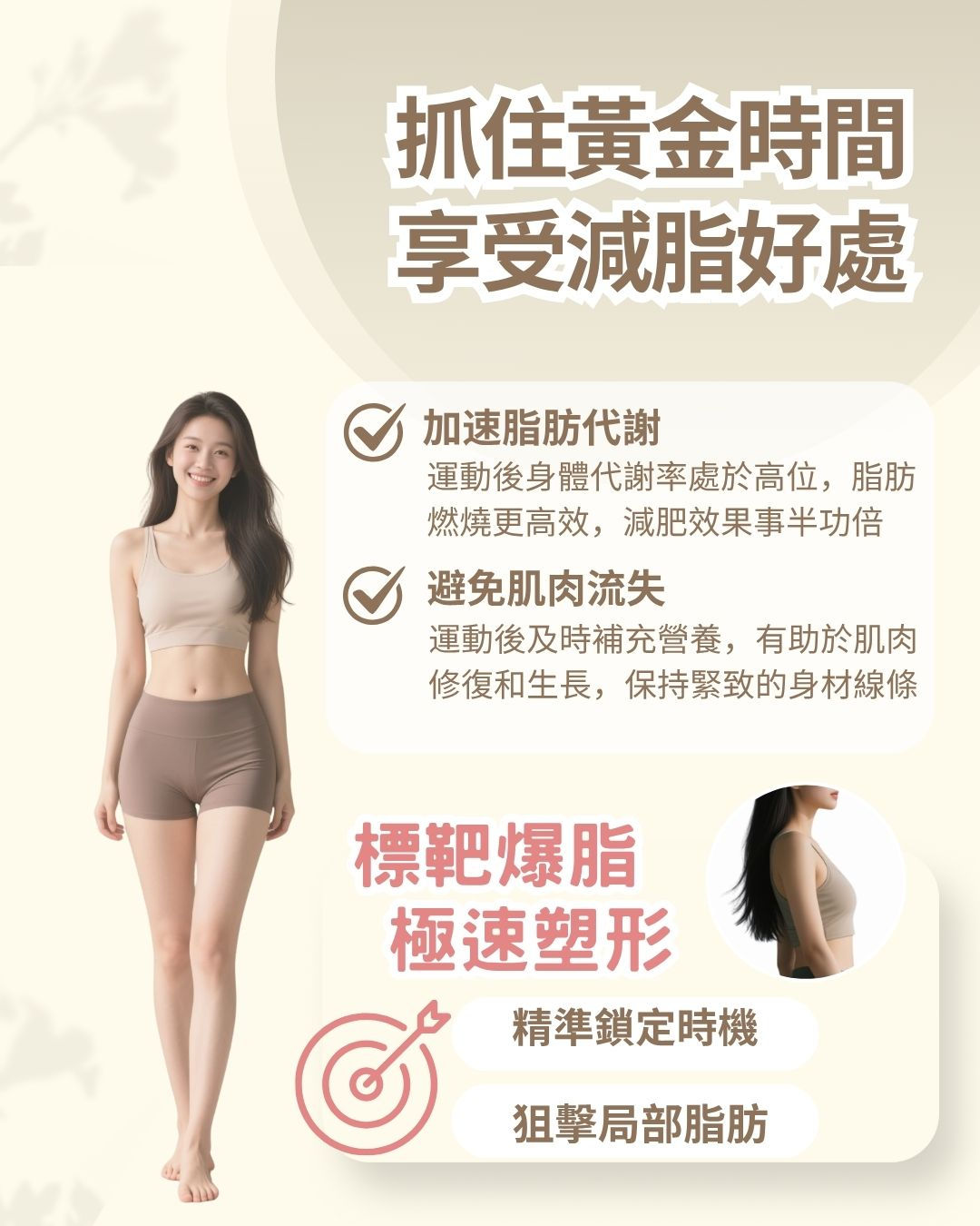 抓住黃金時間享受減脂好處