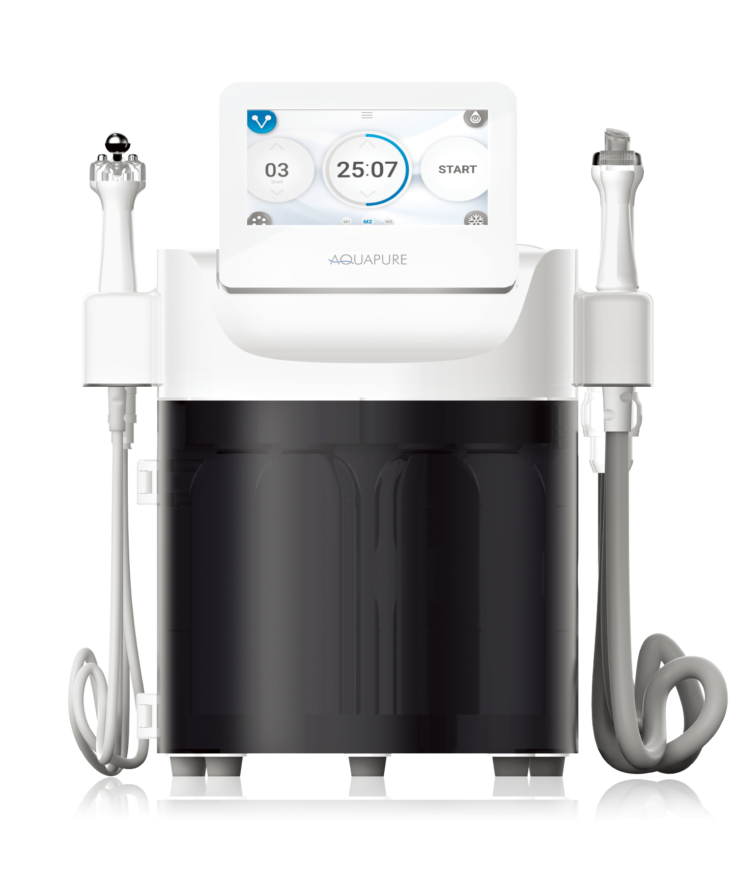 J Aquapure 水凝亮白活膚療程可用於毛孔潔淨評估