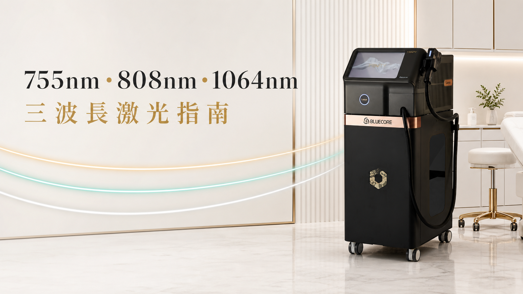 Trinity 755 808及1064nm三波長二極管激光指南