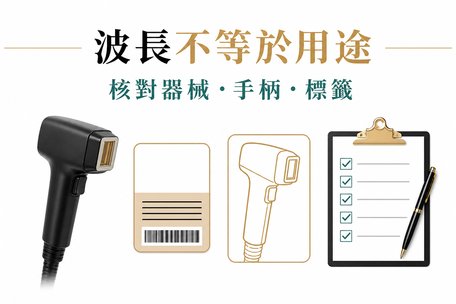 波長標籤不能取代預期用途查核