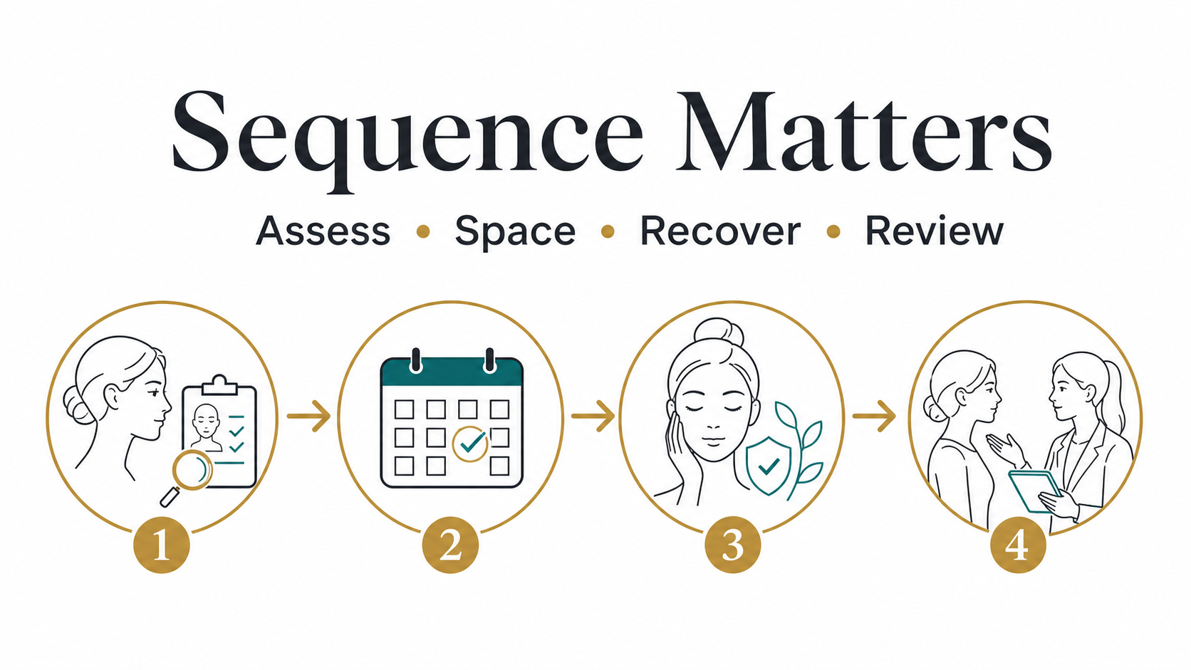 Assess space recover and review sequence for combination planning Assess space recover and review sequence for combination planning