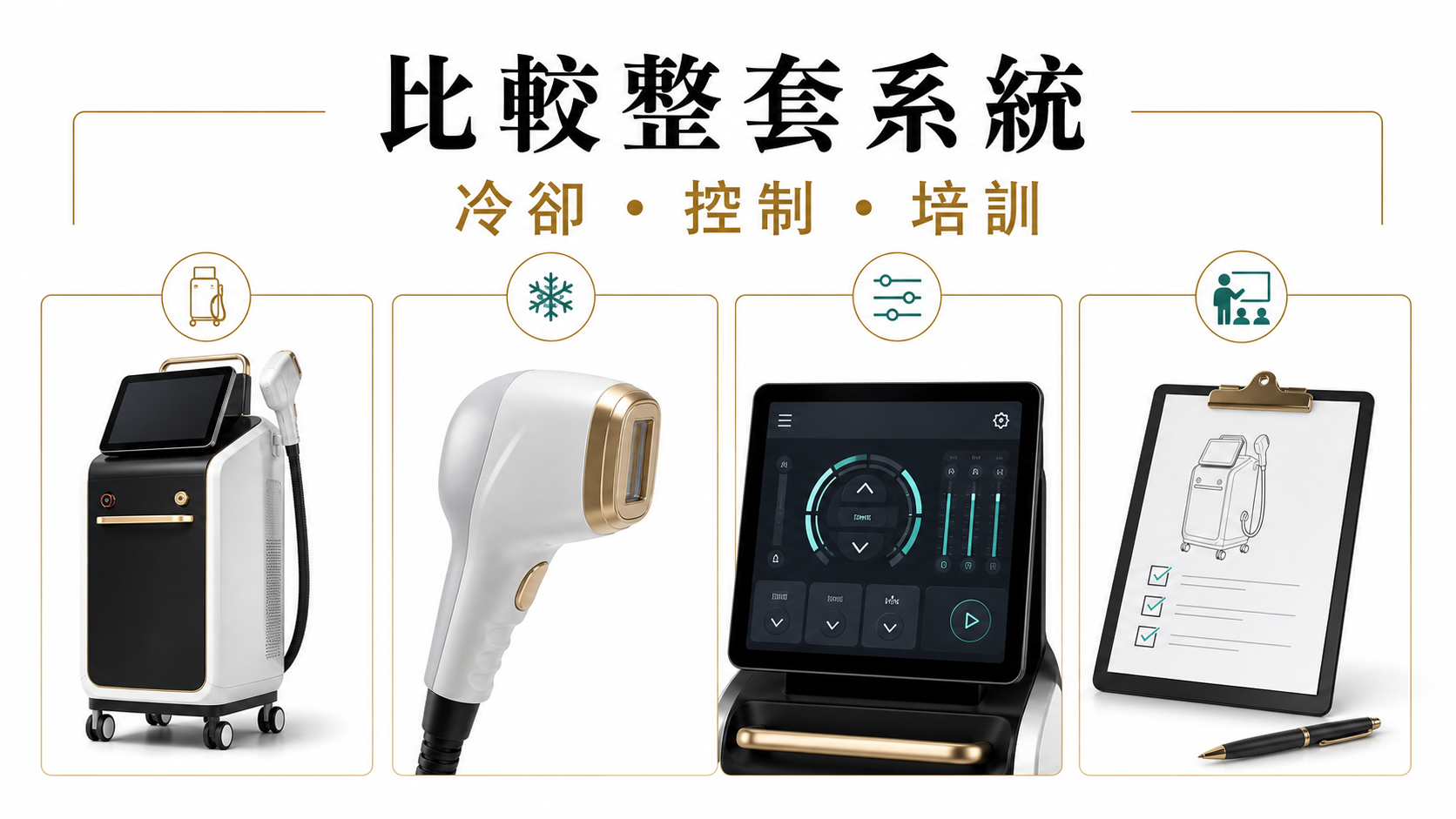 比較冷卻控制培訓及售後整套系統