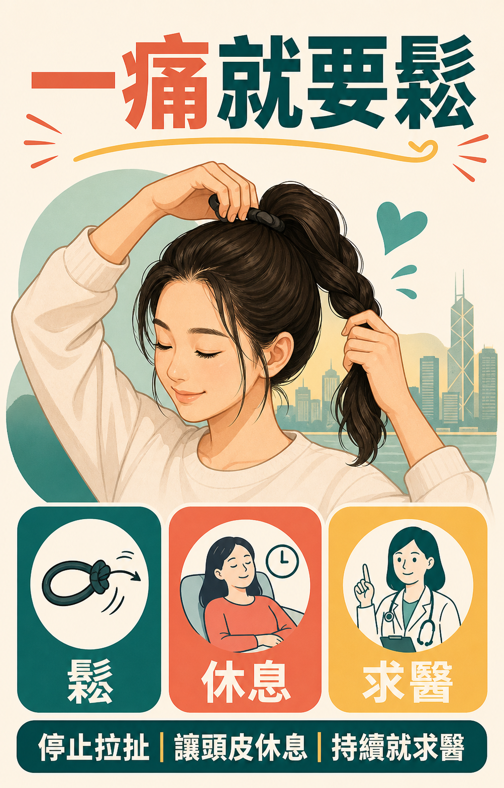 接髮牽引性脫髮行動清單
