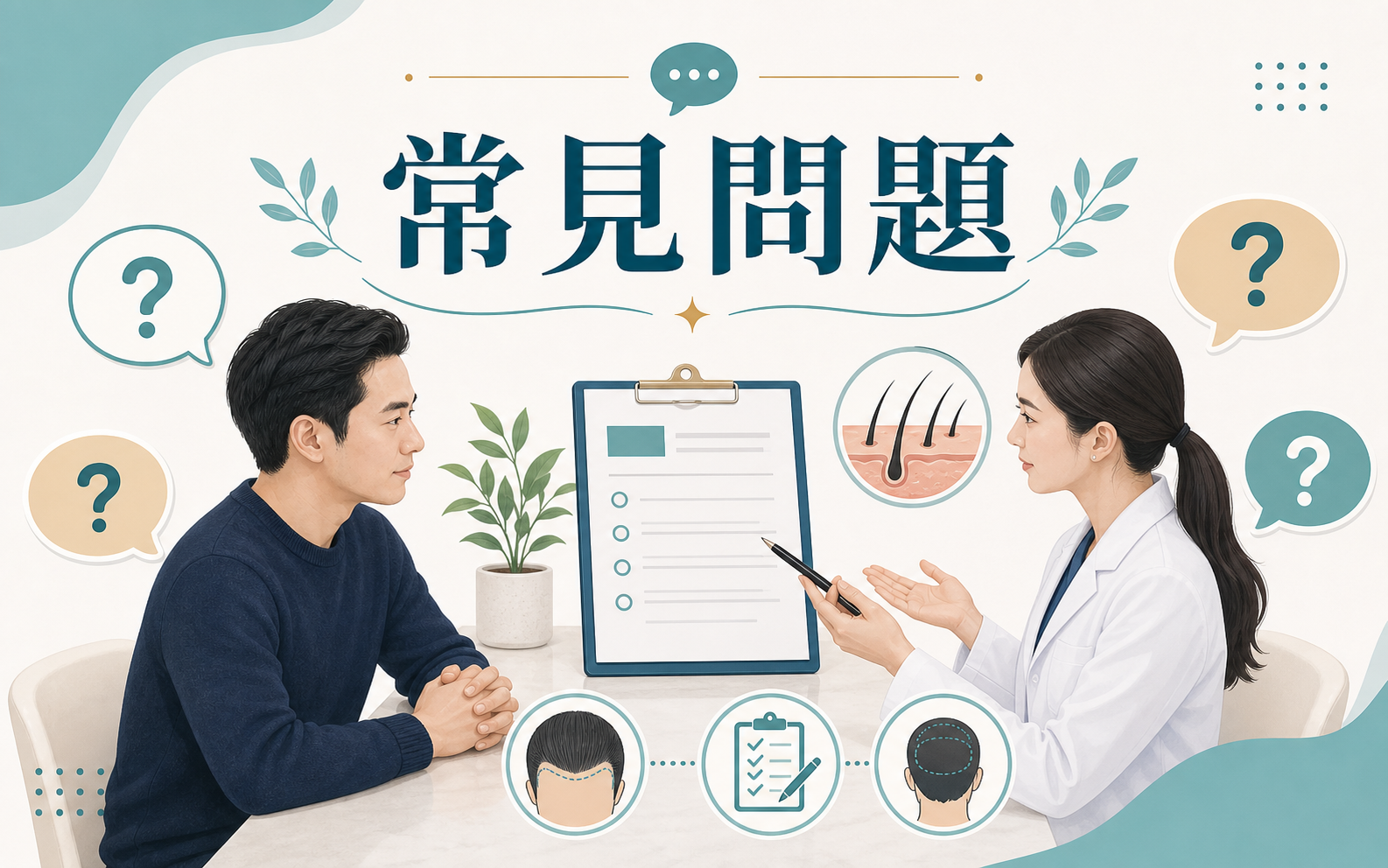 常見問題 FAQ 插圖