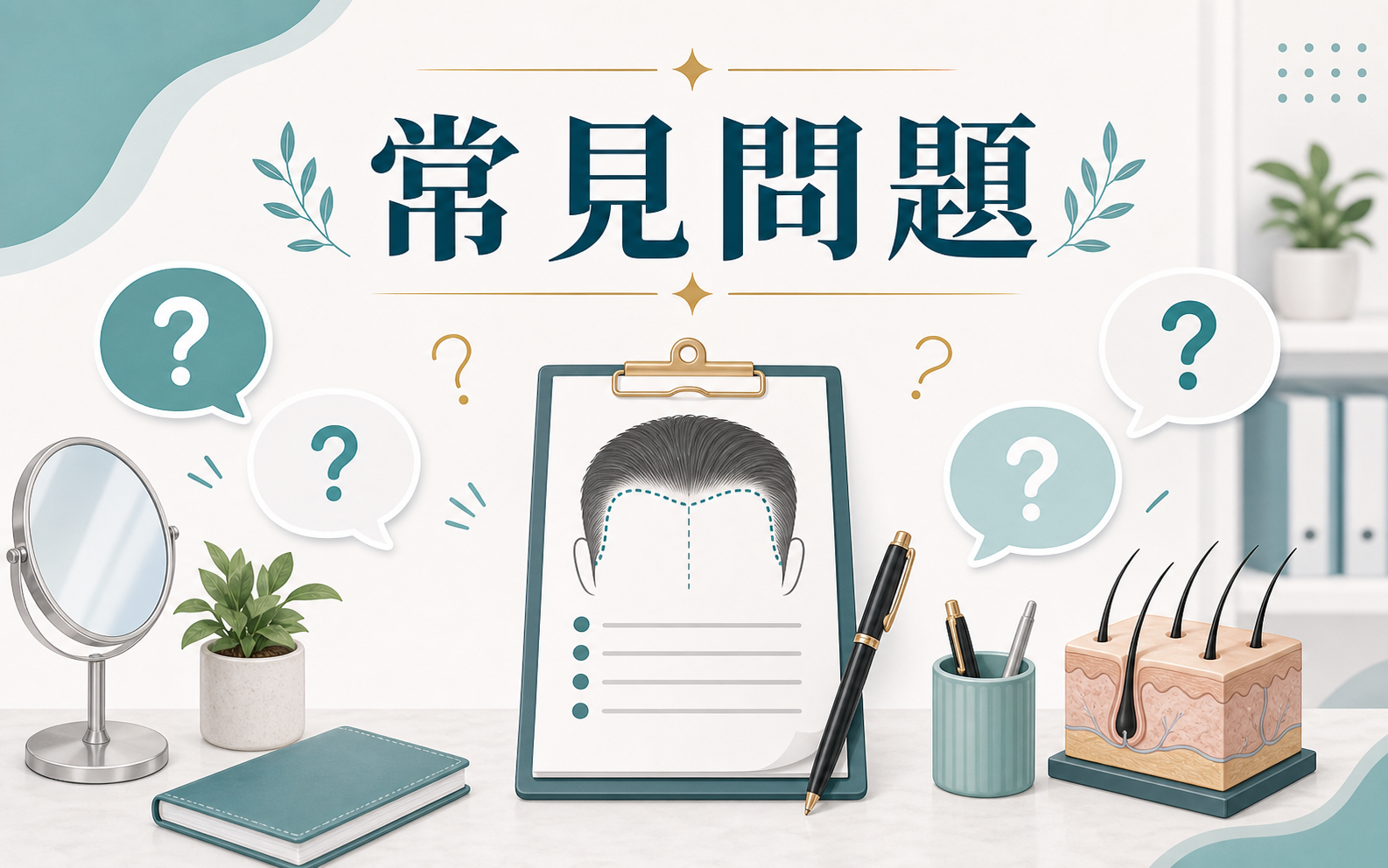常見問題 FAQ 插圖