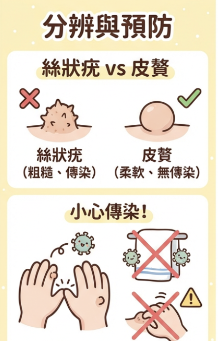 絲狀疣傳染方式