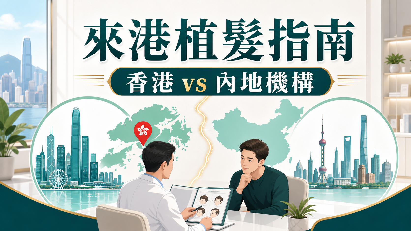 來港植髮指南香港與內地機構比較插圖