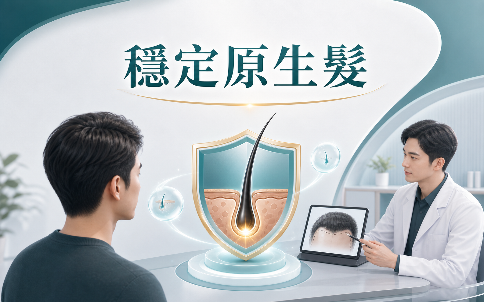 藥物治療：目標是穩定，不是即時變密 插圖