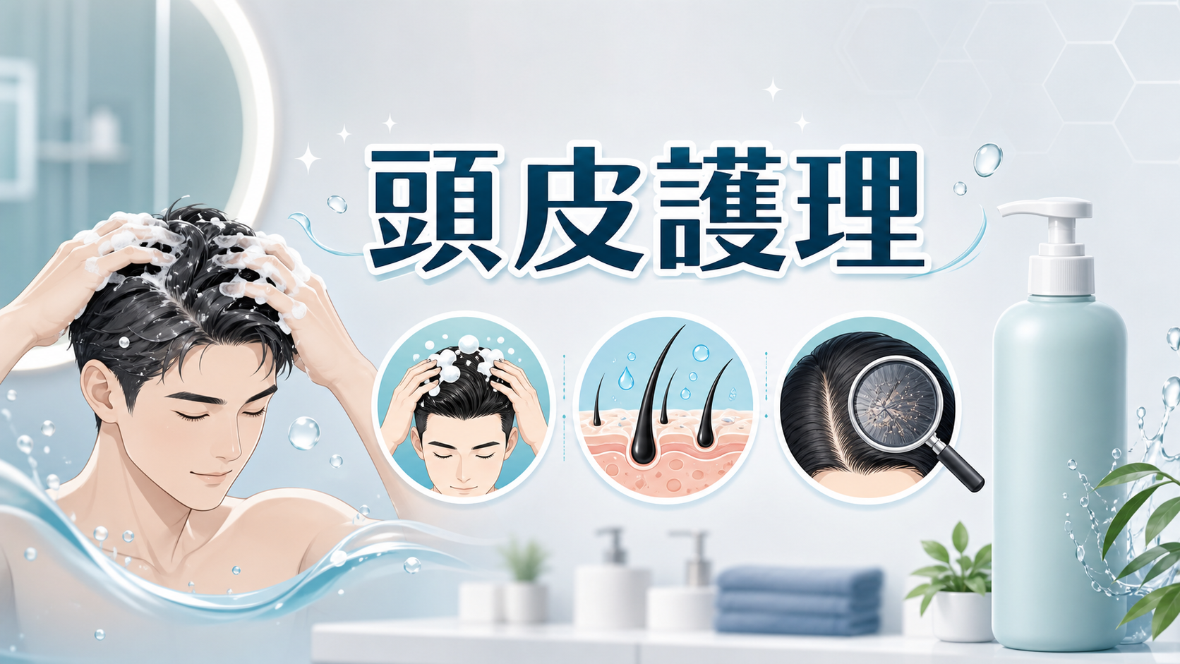 生髮療程和頭皮護理有甚麼角色 插圖