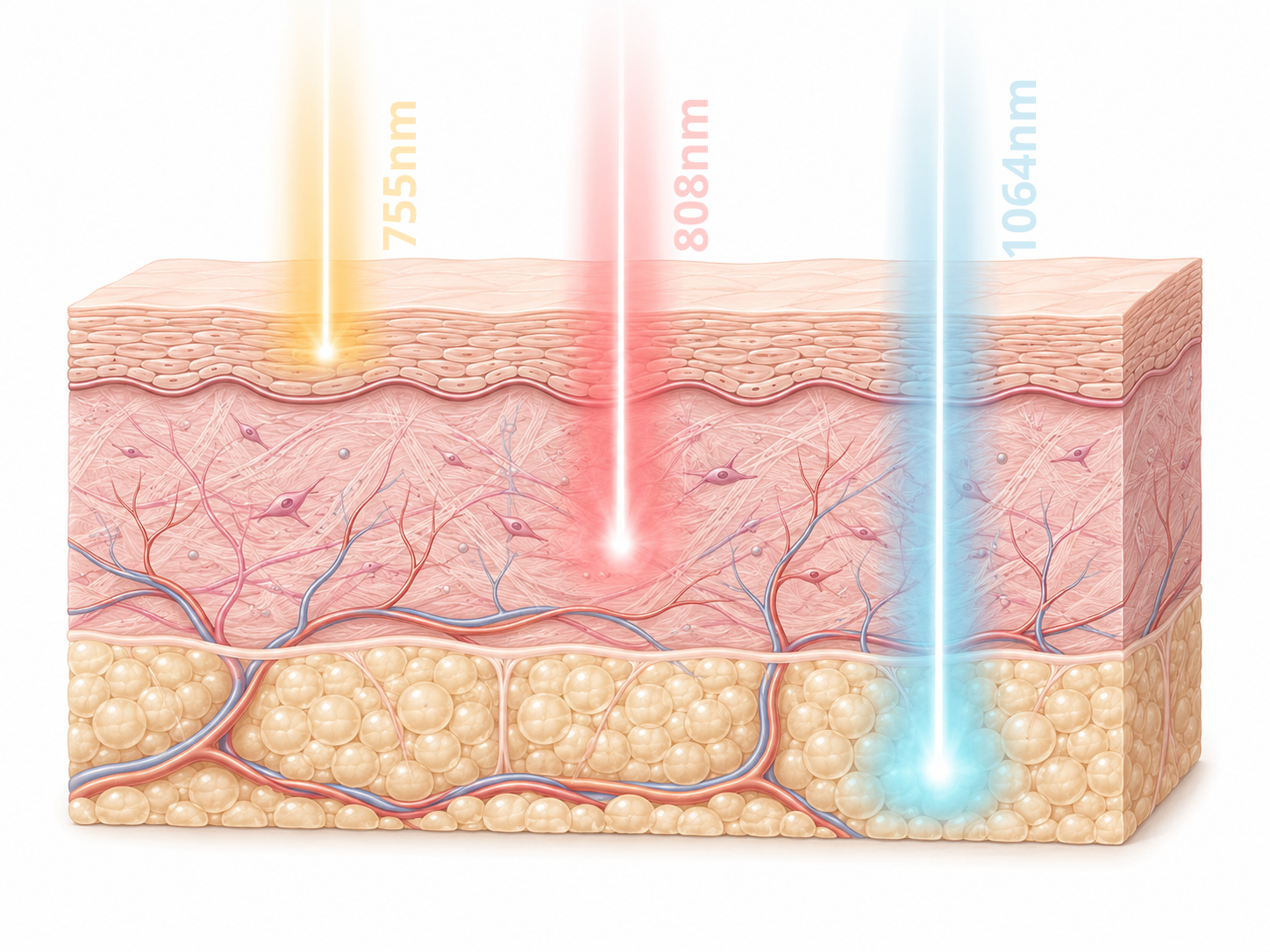 trinity liftoning tri-wavelength skin-layers diagram trinity liftoning tri-wavelength skin-layers diagram