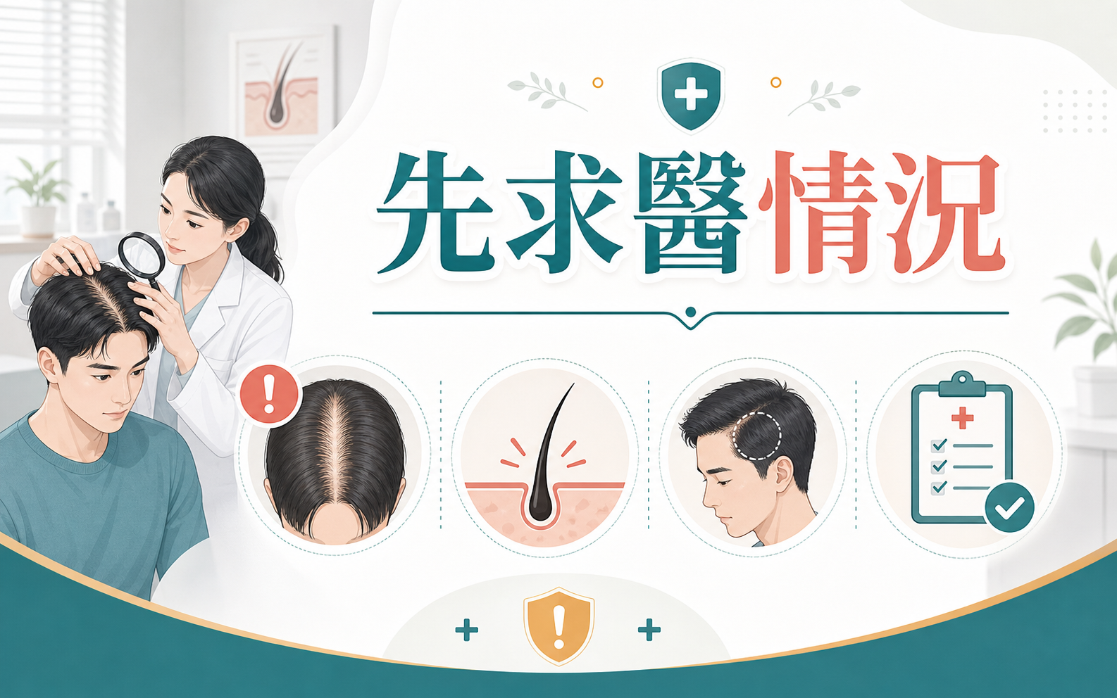 哪些情況不應只做頭皮檢測 插圖
