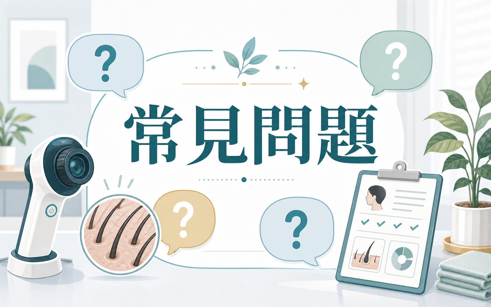 常見問題 FAQ 插圖